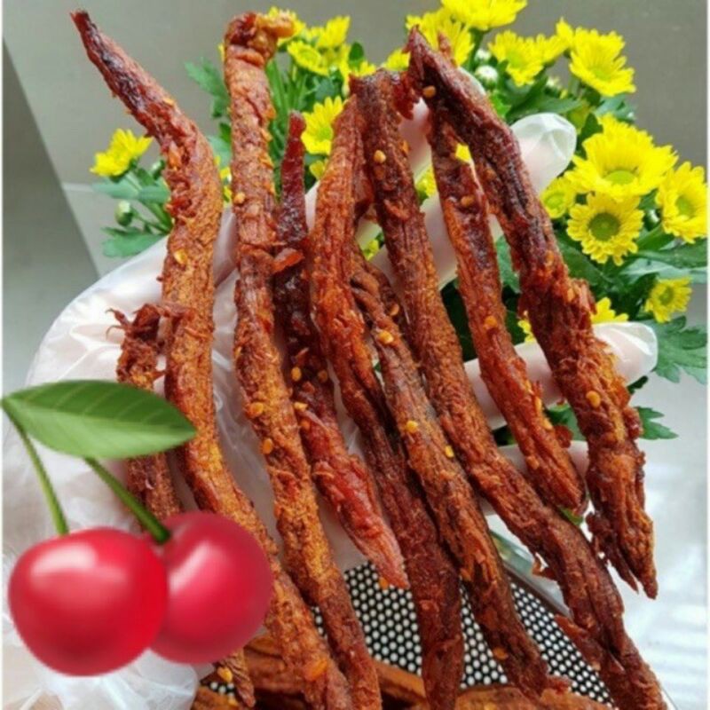 250gram KHÔ BÒ QUE HỒNG NGỰ Siêu Ngon | BigBuy360 - bigbuy360.vn