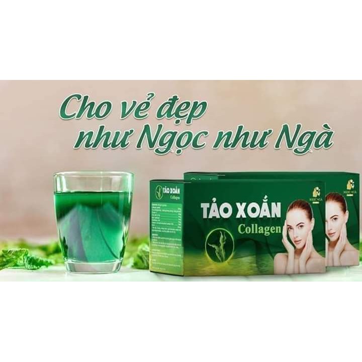 Tảo xoắn Collagen _ Cho vẻ đẹp như Ngọc như Ngà