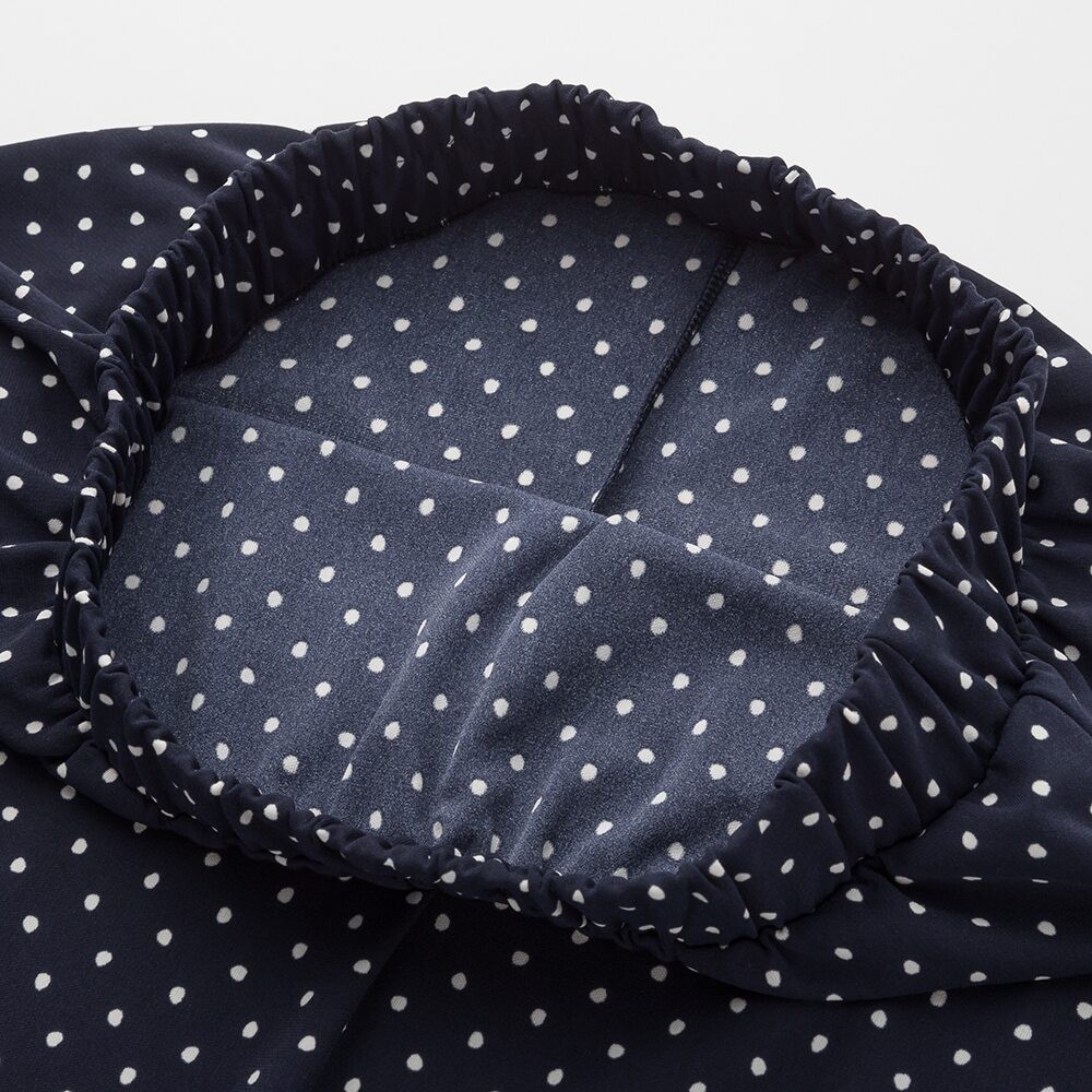 (UNIQLO Nhật chính hãng) NỮ- Chân váy midi chấm bi dáng dài Crape Jersey Skirt | BigBuy360 - bigbuy360.vn