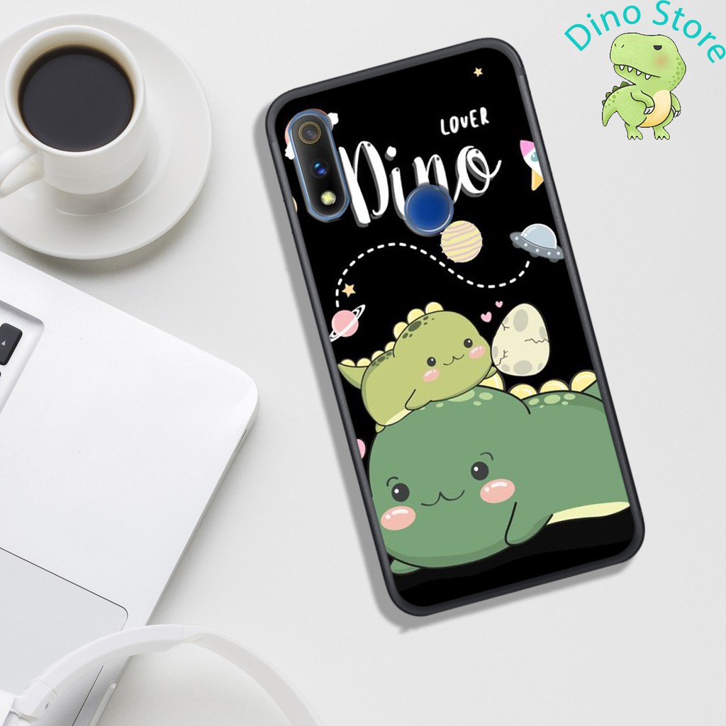 ỐP LƯNG OPPO REALME 3/REAL ME 3 PRO  ,  IN HÌNH KHỦNG LONG NGỘ NGHĨNH VÀ CUTE