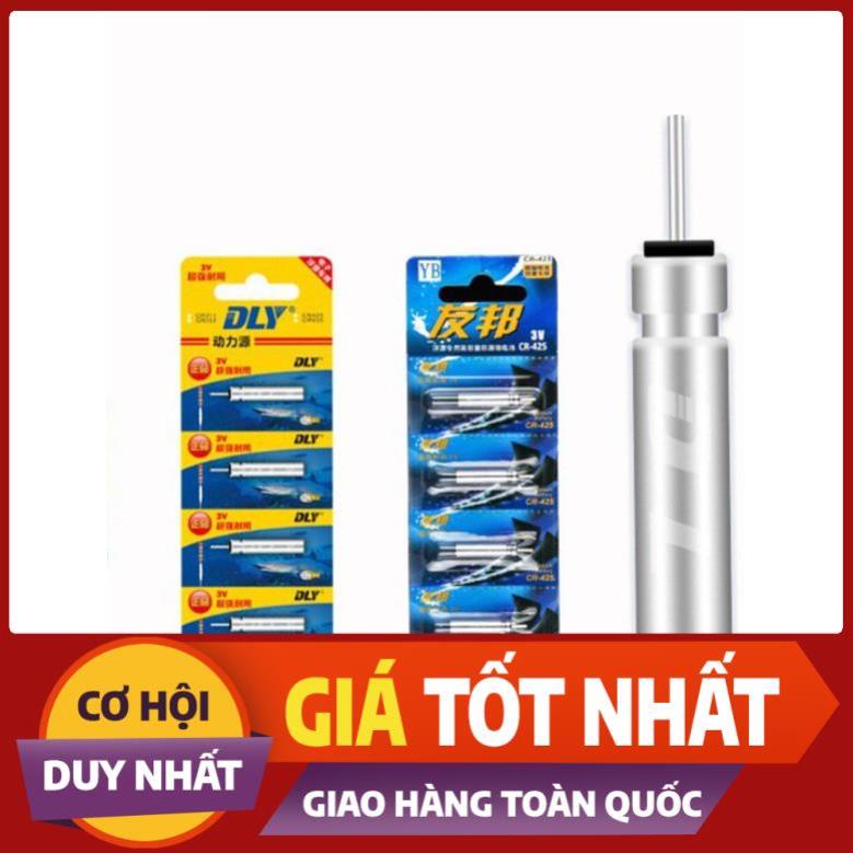 Pin Điện Tử CR-425 [ Vỉ 5 quả ] Chuyên lắp phao câu đài câu đêm PIN-CR-425 - Đồ câu uy tín số 1