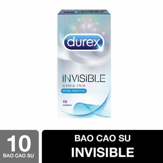 Bao cao su durex invisible cực siêu mõng