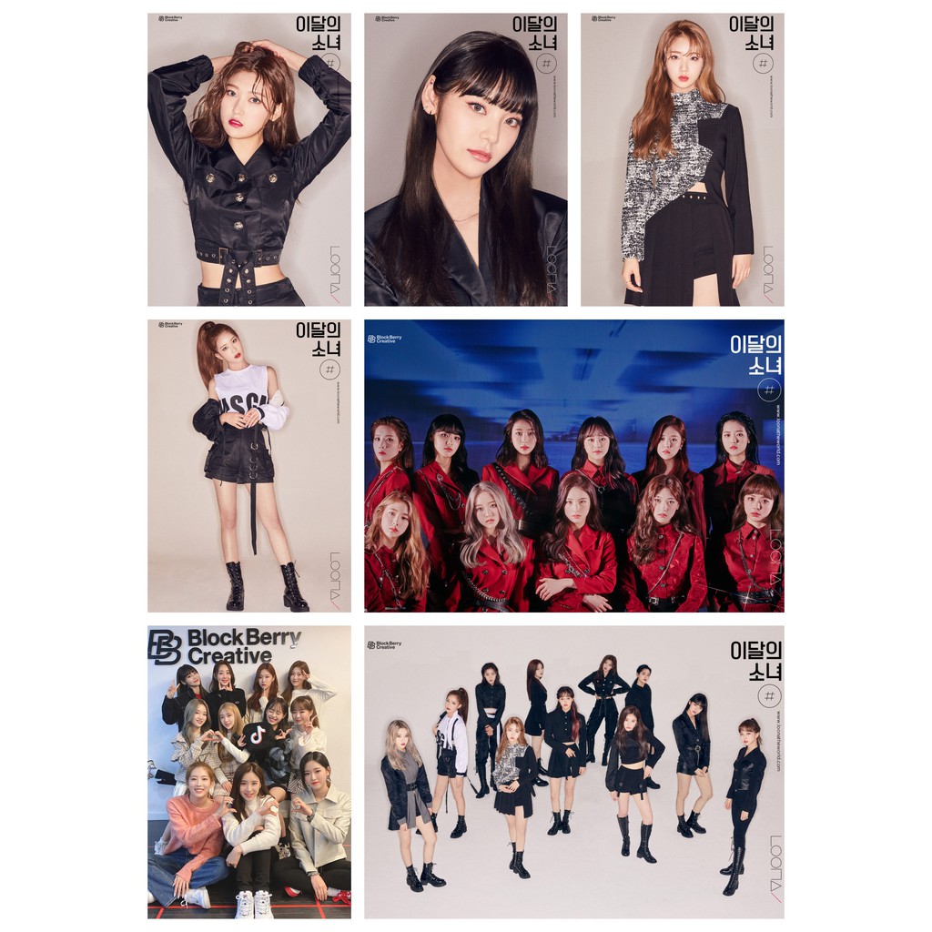 Lomo card 25 ảnh LOONA # So What