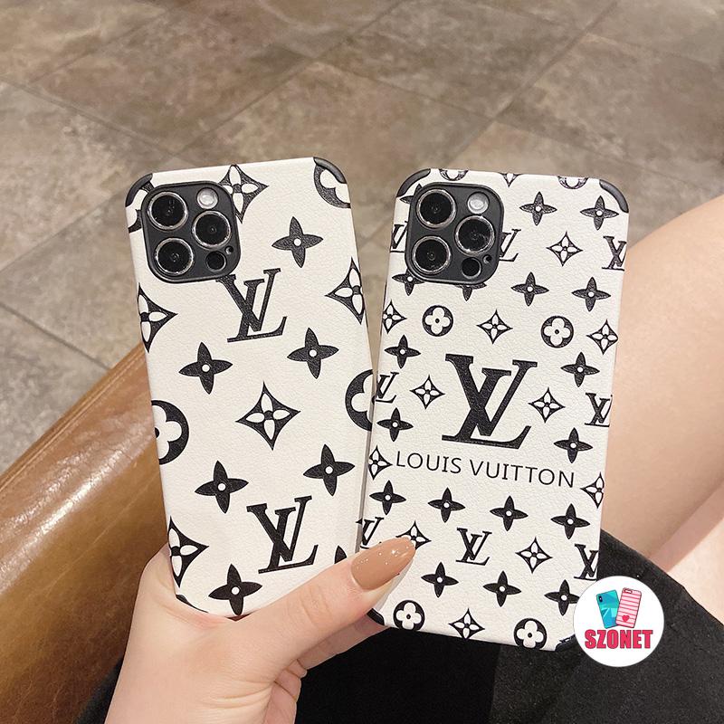 Ốp Điện Thoại Da Mềm Chống Sốc In Họa Tiết Sang Trọng Cho iPhone 14 13 12 11 Pro Max XS XR X 8 7 Plus + SE 2020