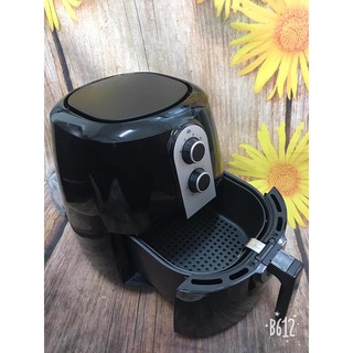 Nồi chiên không dầu khổng lồ lock&lock ejf151blk 5.2l 1800w