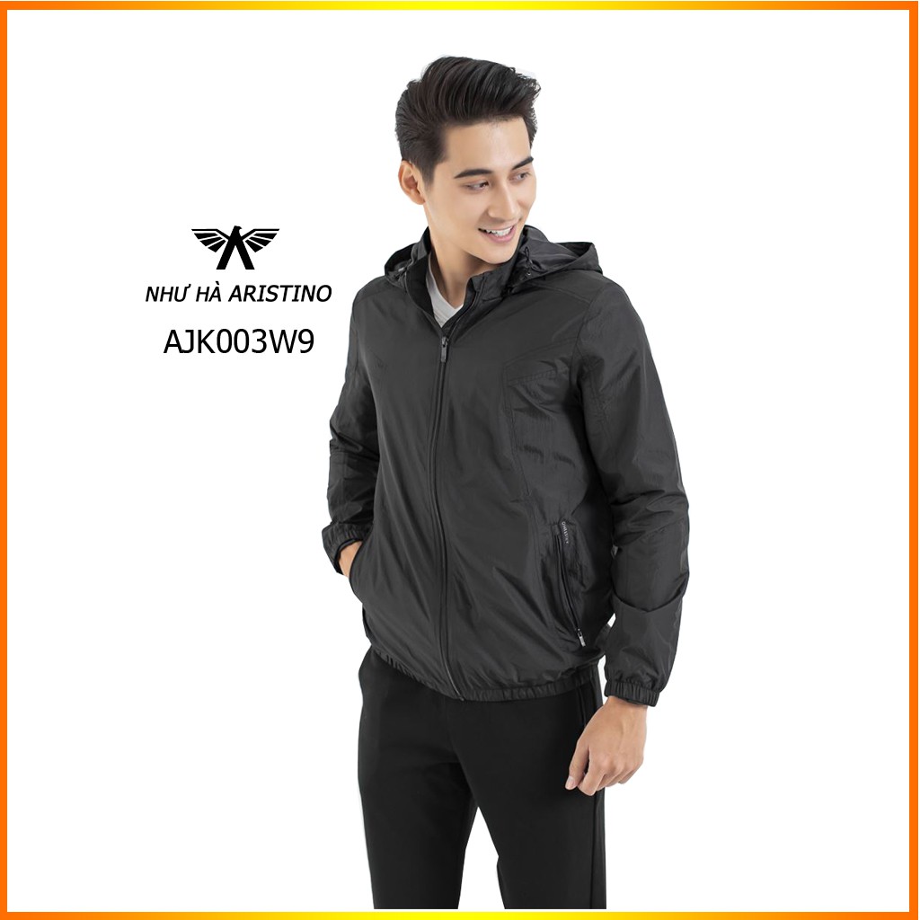 Áo Khoác Gió 2 Lớp Aristino AJK003W9 Regular có S/M/L/XL OD