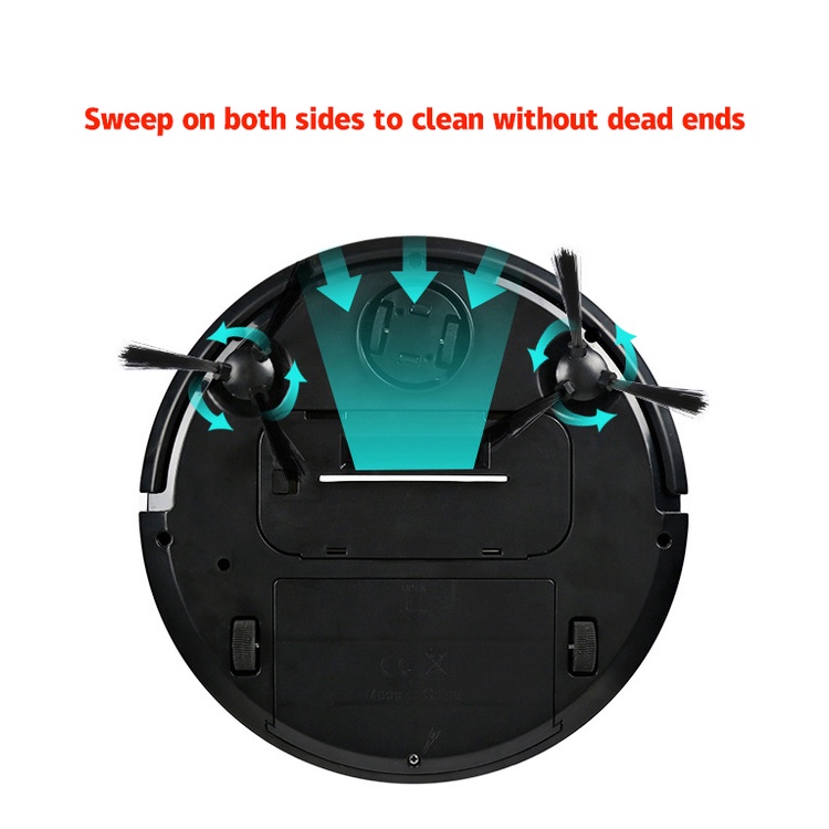 JIASHI Robot hút bụi thông minh tự động có thể sạc lại tùy chọn màu sắc