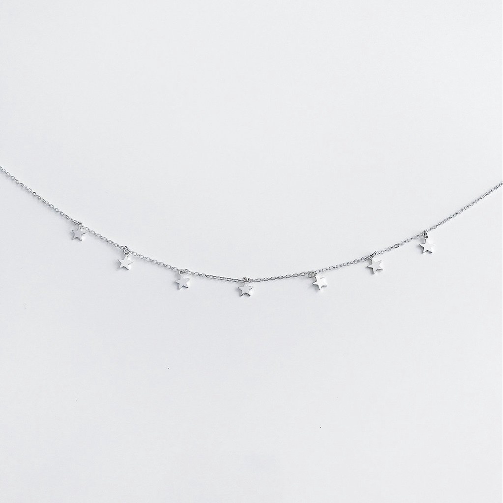 Dunhuang Dây Chuyền Mặt Ngôi Sao Năm Cánh Dày Dặn Đơn Giản Thời Trang Bán Sỉ