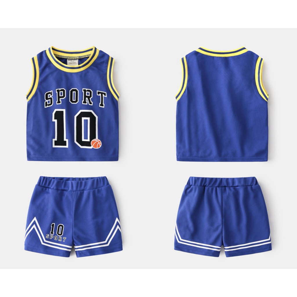 (HCM NOWSHIP) Đồ Bộ quần áo SPORT WAPYPY FORM VỪA thể thao trẻ em bé trai mùa hè đục lỗ thoáng khí SET COMBO WELLKID