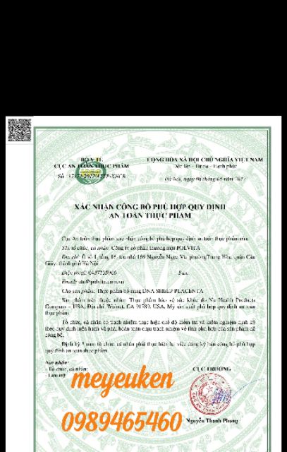 Nhau Thai Cừu Sheep Placenta | BigBuy360 - bigbuy360.vn