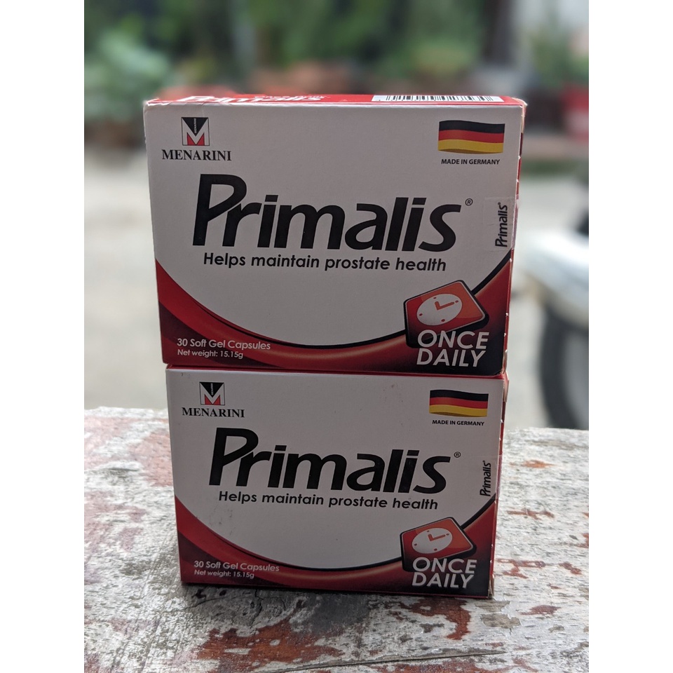PRIMALIS  - Hỗ trợ giảm tiểu đêm, tiểu khó, tiểu nhiều lần.