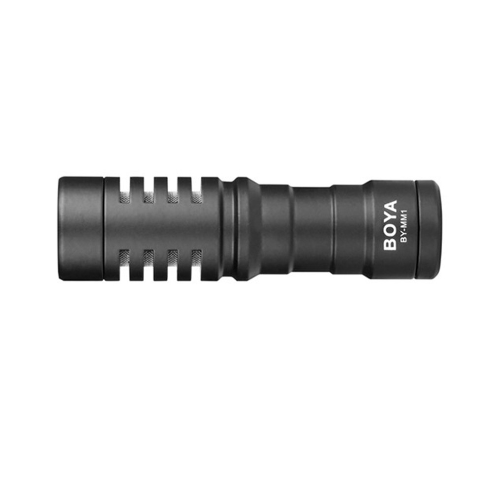 Micro Thu Âm BOYA BY- MM1 Dành Cho Máy Ảnh DSLR, Action Camera, Điện Thoại Cổng 3.5mm