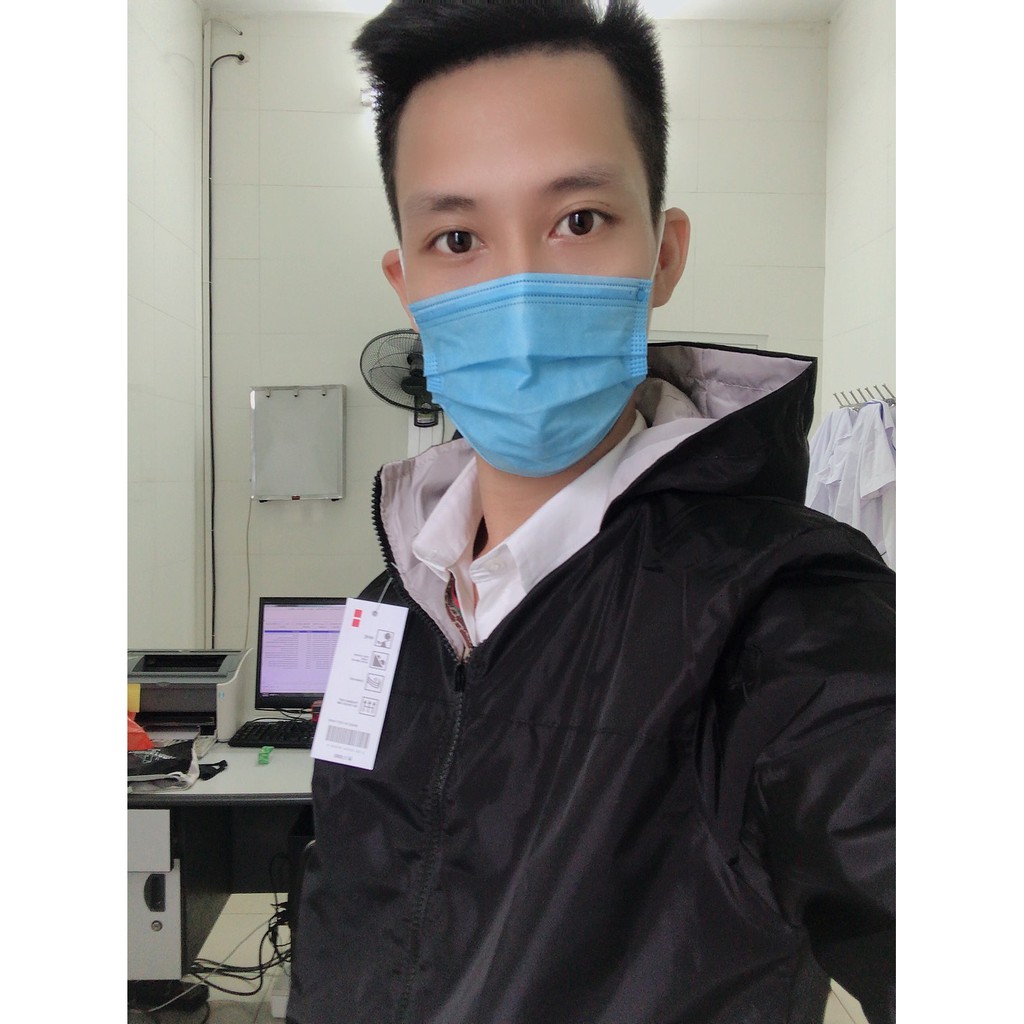 [ẢNH THẬT]  Áo Gió Nam 2 Mặt, Áo Khoác Dù Chống Nước, Phù Hợp Cả Nam Và Nữ  | BigBuy360 - bigbuy360.vn