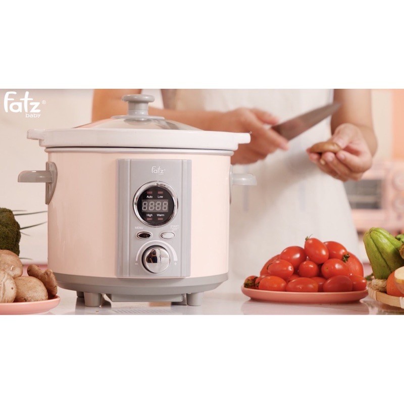 Nồi nấu cháo chậm thông minh Fatz Baby Slow 4 dung tích 2.5L