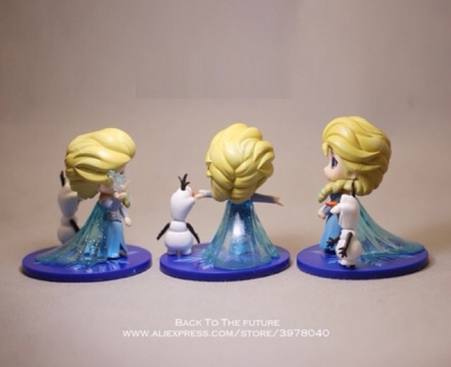 [ Cực Cute ]  Set 3 Mô hình Nữ Hoàng Elsa - Frozen