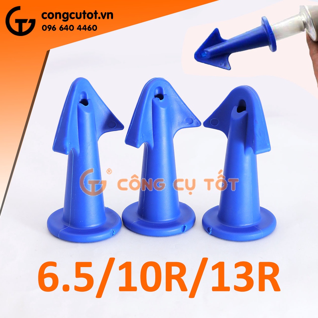 Bộ 3 đầu bơm miết silicon 6.5R 10R 13R