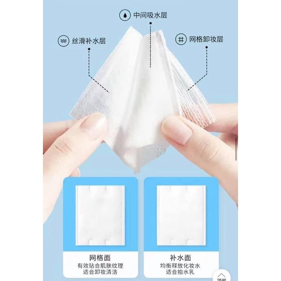 Set bông tẩy trang