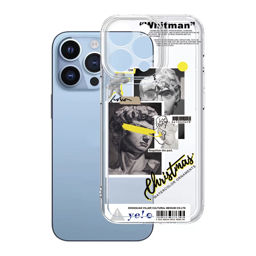 Ốp Điện Thoại TPU Gel Đệm Khí Chống Rơi Hình Tượng David Cho Samsung Galaxy A33 A53 A73 5G A32 A52 A72 A31 A51 A71 A23