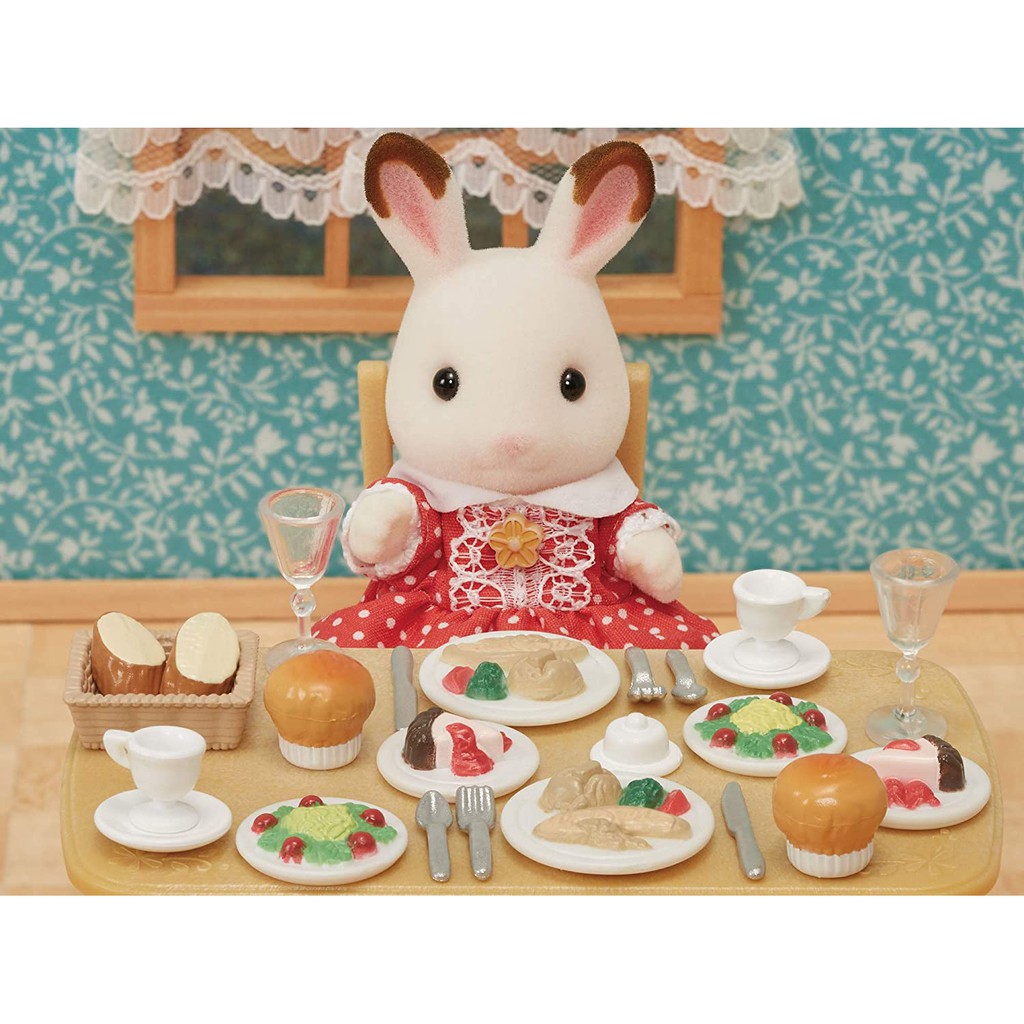 Sylvanian Families Bộ Bữa Ăn Tối Dinner Set