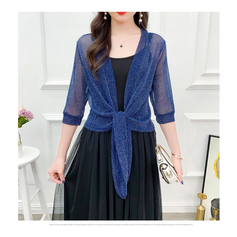 Áo khoác mỏng tay lỡ cardigan thời trang