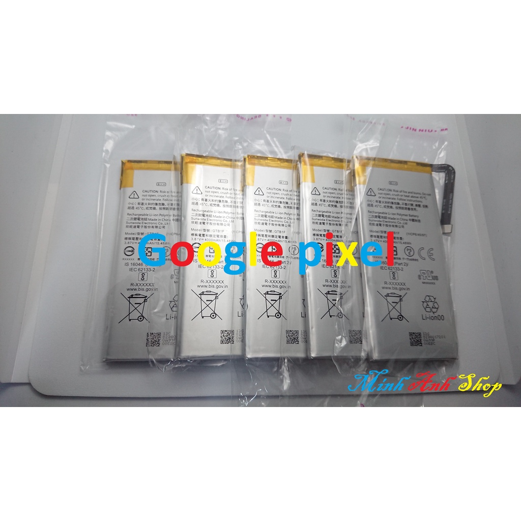 PIN ZIN NEW-ORIGINAL BATTERY GOOGLE PIXEL 5 : GTB1F