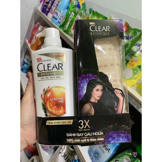 Dầu gội Clear Thảo Dược 630g, tặng khăn cao cấp