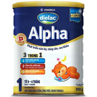 SỮA BỘT DIELAC ALPHA 1 - HỘP THIẾC 900G