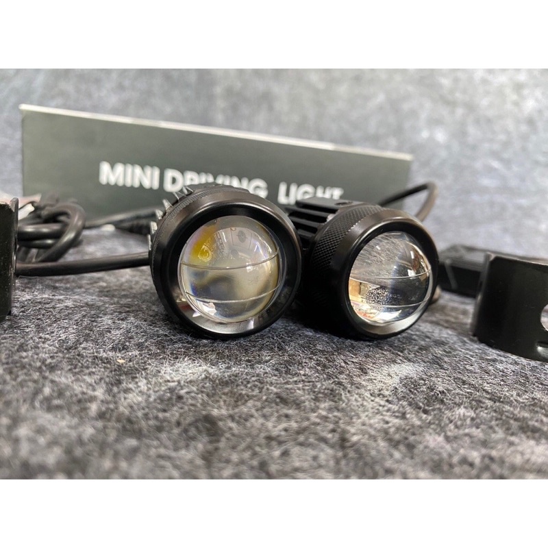 ĐÈN trợ sáng bi cầu mini hàng tụ sịn tặng kèm công tắc 3 nấc