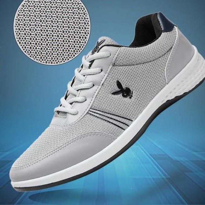Giày thể thao nam vải thoáng khí