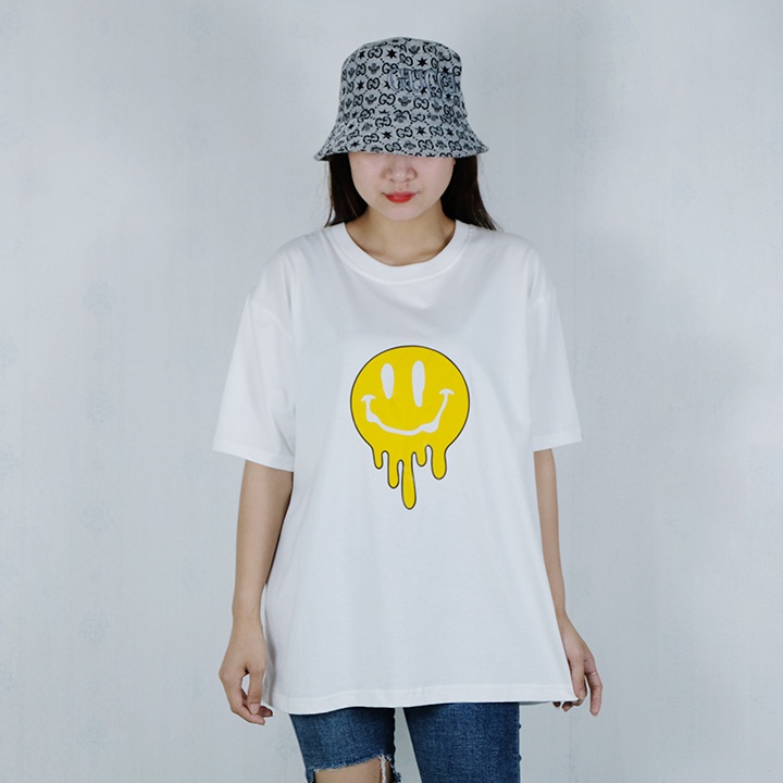 Áo thun nam nữ form rộng cổ tròn tay ngắn TBSA09