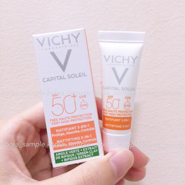 Mini Kem Chống Nắng Kiềm Dầu Vichy Capital Soleil Mattifying 3in1 SPF50+