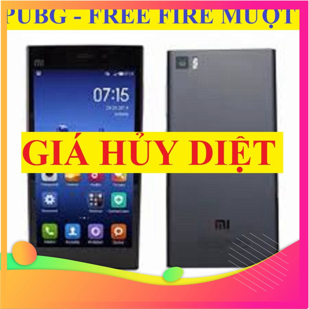 HOT GIÁ [CHƠI LIÊN QUÂN] điện thoại Xiaomi Mi3 - Xiaomi mi 3 ram 2G rom 16G CHÍNH HÃNG - có Tiếng Việt HOT GIÁ