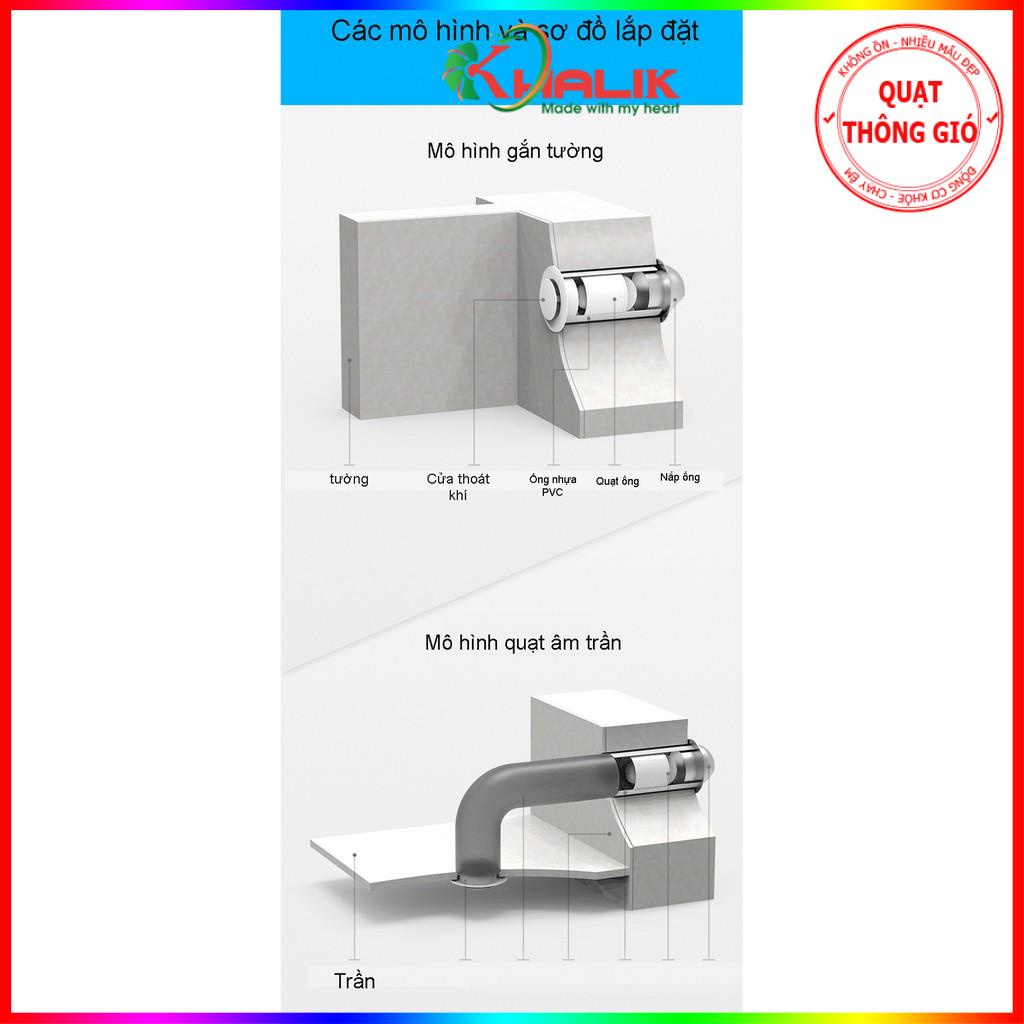 💎Tổng kho KHALIK💎 Quạt thông gió đường ống có nắp che LAVFILL LFI-09SI
