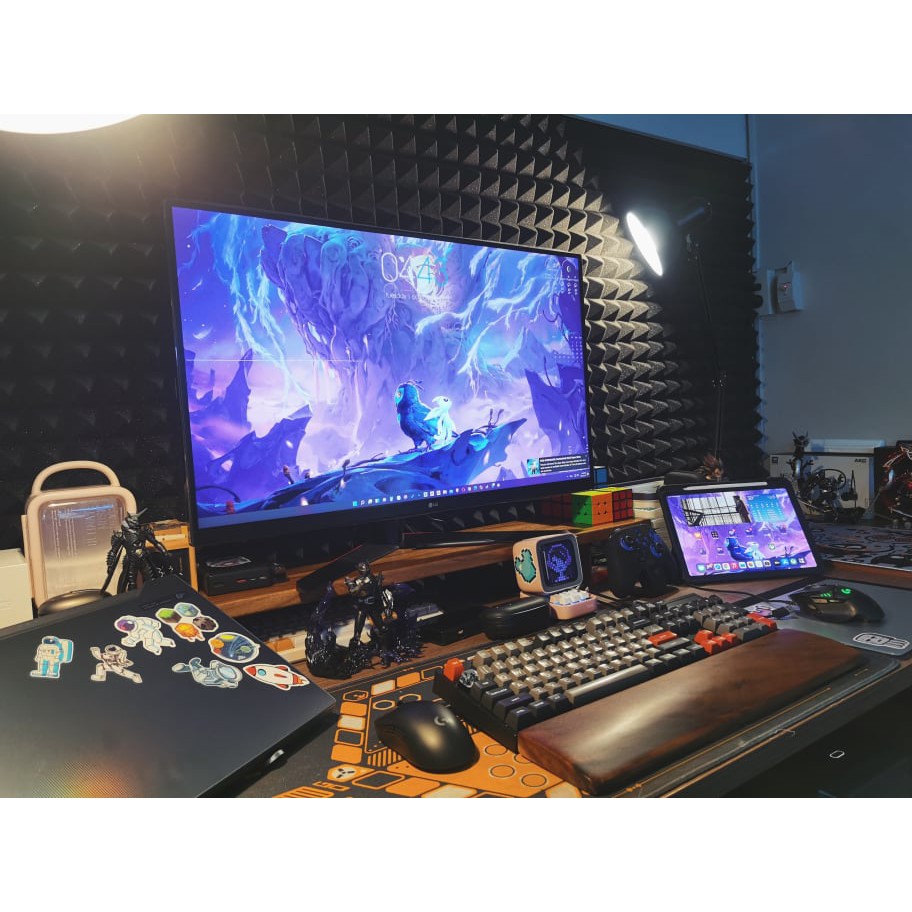Kê Màn Hình Gỗ MDF - Decor | BigBuy360 - bigbuy360.vn
