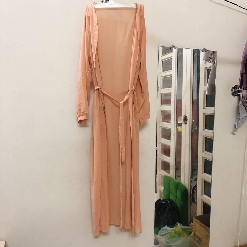 Kimono, Áo choàng chiffon đi biển sành điệu (kèm dây lưng)