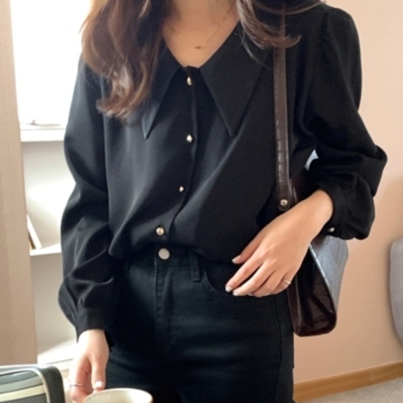 Áo Sơ Mi Tay Dài Thời Trang Cá Tính 154852 Áo Cardigan Màu Sắc Đơn Giản Thời Trang Cho Nữ