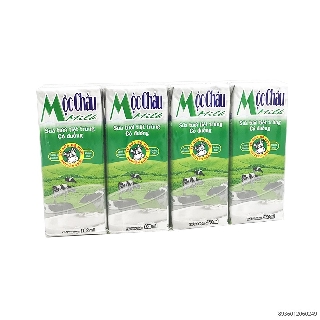 LỐC 4 HỘP SỮA TƯƠI MỘC CHÂU 180ML