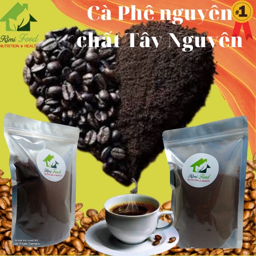 Cà phê nguyên chất,cafe rang say mộc giữ nguyên vị (500gr,1kg)