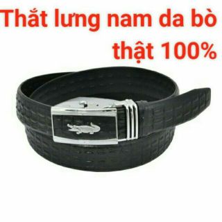 Dây Nịt Nam Thắt Lưng Da Bò thật 100%