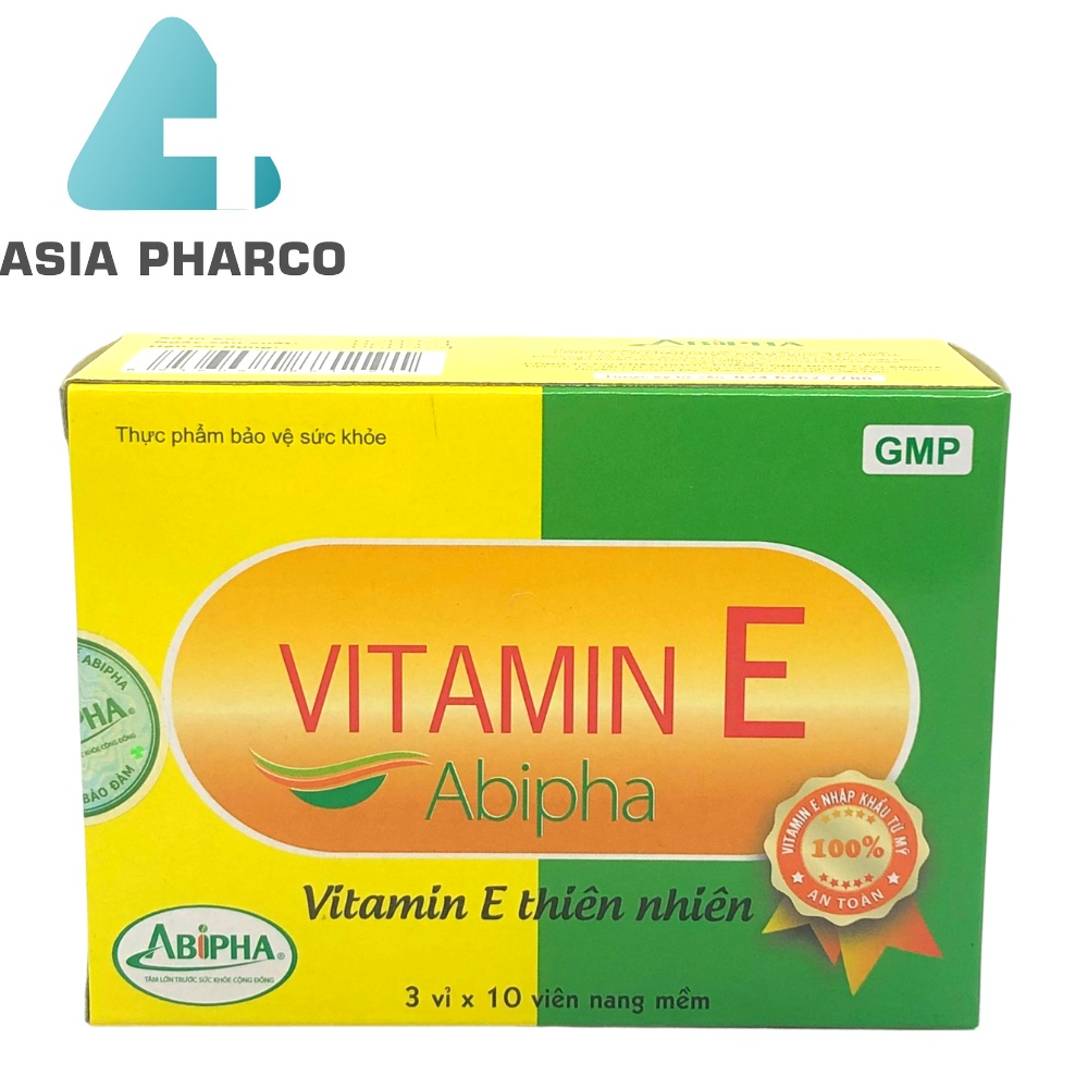 ✅ Vitamin E Abipha hộp 30 viên