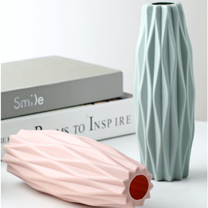 Bán Hàng Trực Tiếp Từ Nhà Máy Bình Hoa Trà Khô Bằng Nhựa Phong Cách Bắc Âu Trang Trí Khô Và Ướt