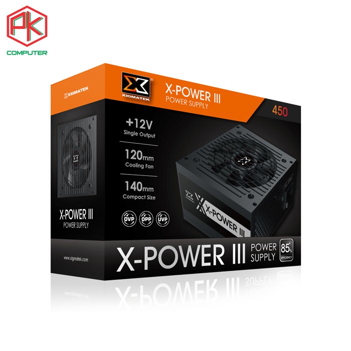 Nguồn XIGMATEK X-POWER III X-450 EN45969 New Full Box Chính Hãng