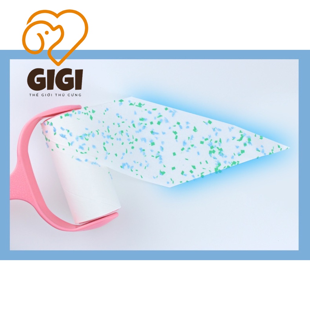 Cây lăn bụi giường, chăn màn, quần áo, lông thú cưng, có lõi thay thế phụ kiện chó mèo - GiGi Pet Shop