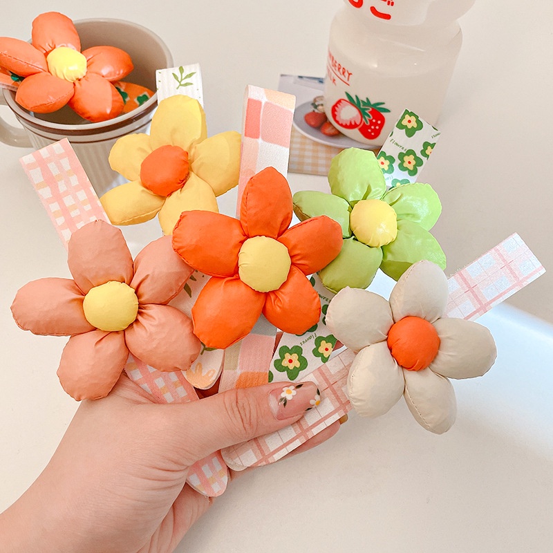 Kẹp Tóc Hình Bông Hoa Thời Trang Hàn Quốc Cho Bé Gái 2022