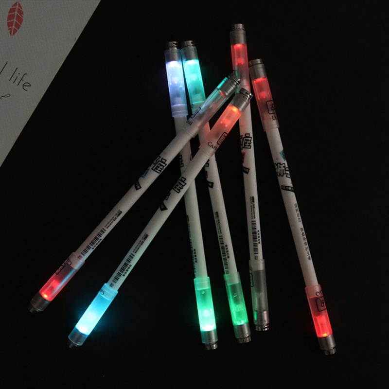 Bút xoay ngòi 0.5mm mực gel thiết kế cân bằng độc đáo dành cho học sinh