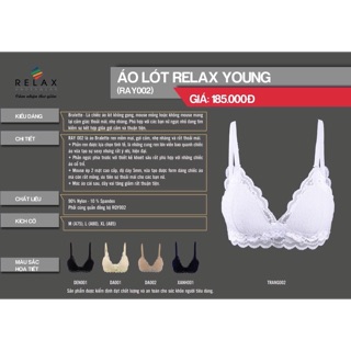 Áo lót Relax young Ray002