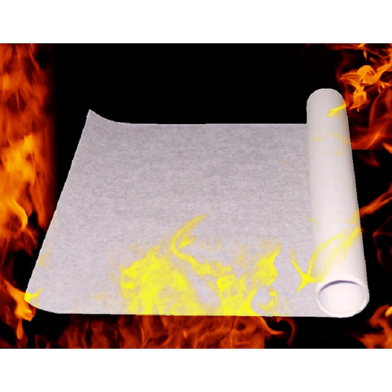 Ảo thuật giấy cháy Trắng