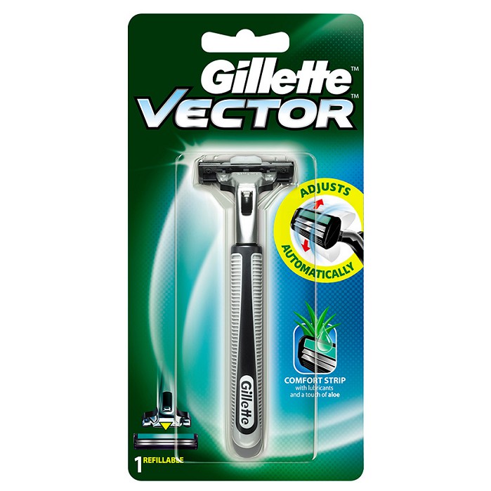 Dao Cạo Râu 2 Lưỡi Gillette Vector