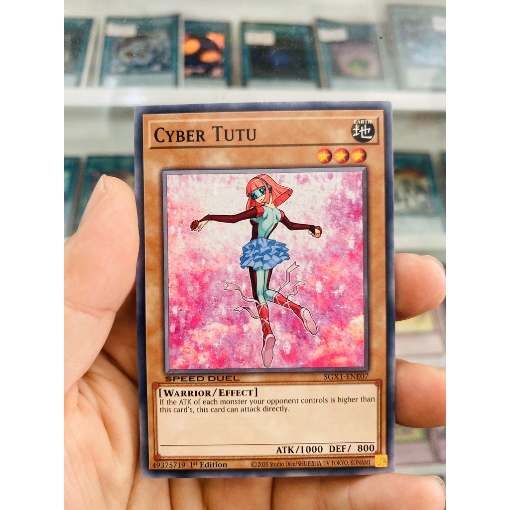 Thẻ Bài YugiOh! Mã SGX1-ENE07 - Cyber Tutu - Common - 1st Edition