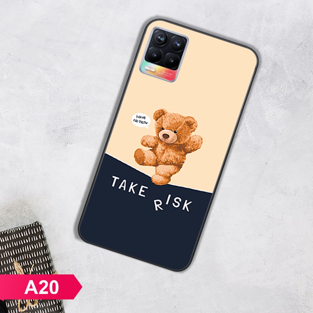 ỐP LƯNG OPPO REALME 8 - REALME 8 PRO KIỂU MẪU ĐA DẠNG-IN HÌNH GẤU HOẠT HÌNH ĐÁNG YÊU